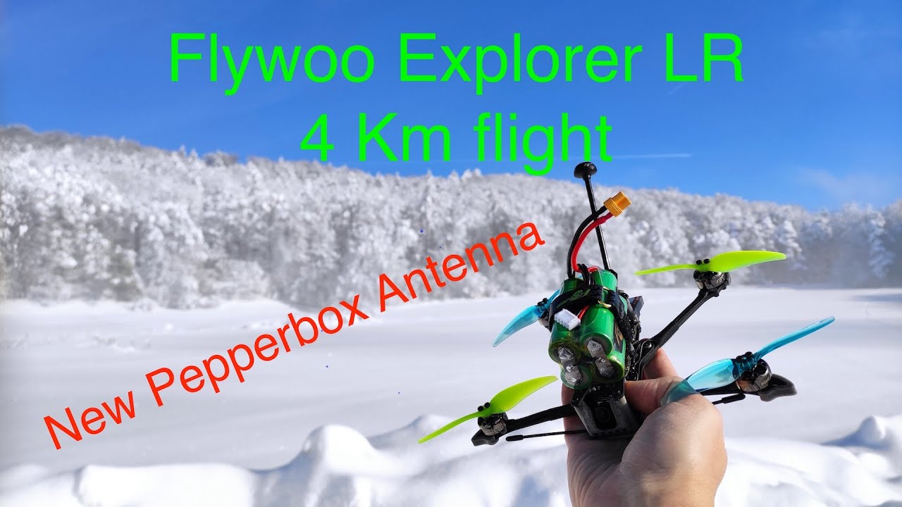 Flywoo Explorer LR 4 Km flight - analog