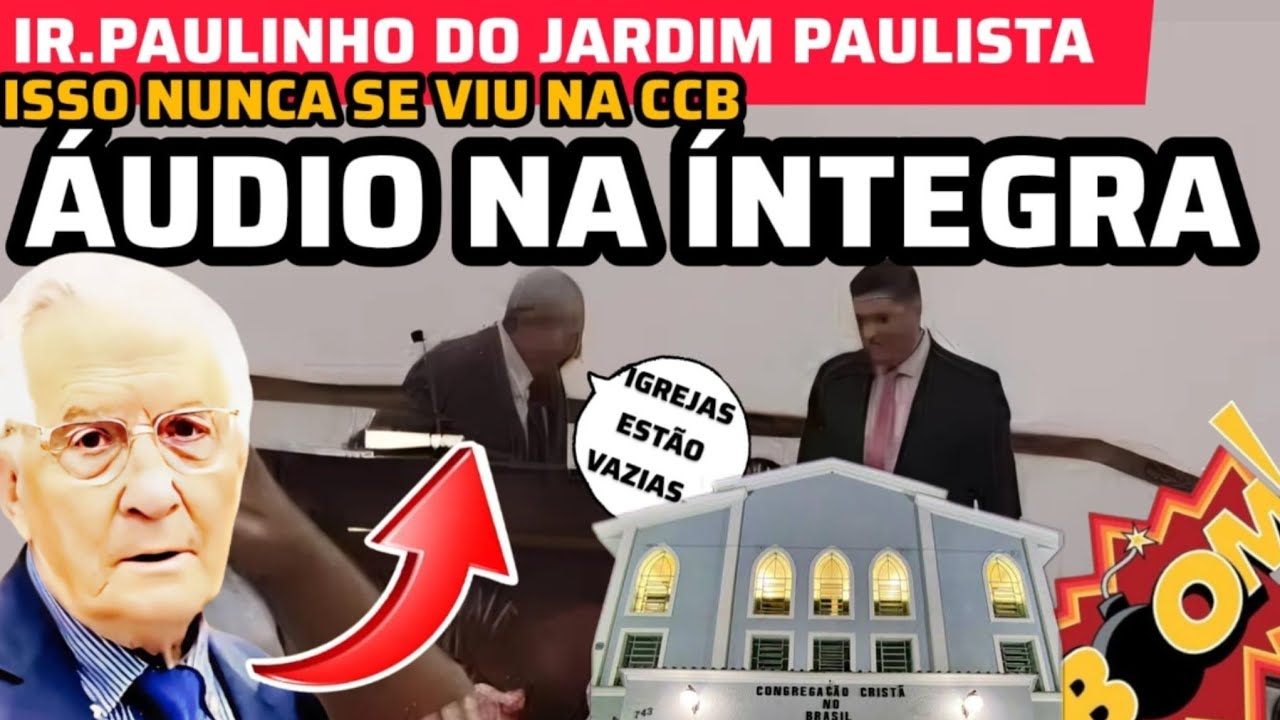 IGREJAS FICANDO VAZIAS E DE QUEM É A CULPA PERGUNTA O ANCIÃO PAULINHO DO PAULISTA. #hinosccb