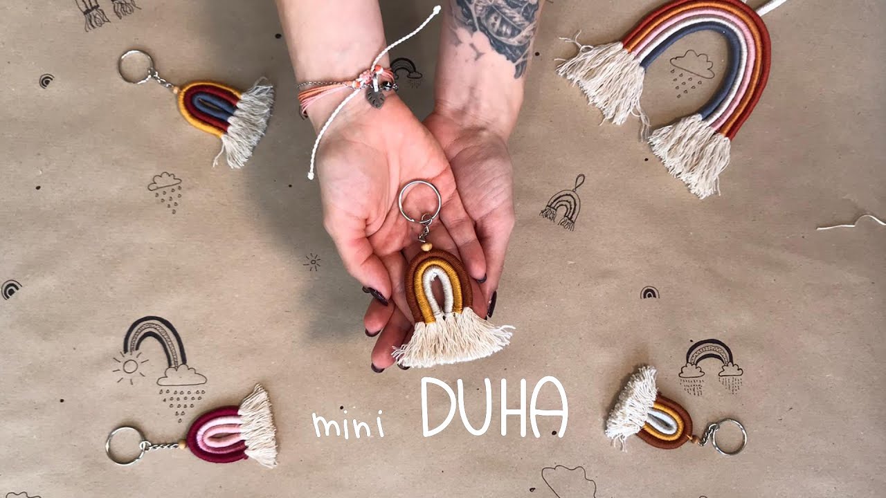 Tutoriál Mini DUHA | Kreativní boxy