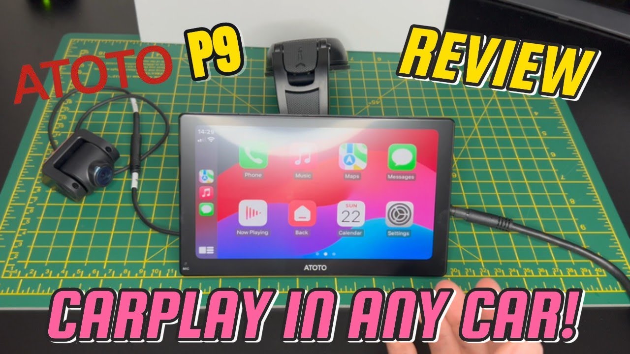REVIEWING THE NEW ATOTO P9 HEADUNIT! APPLE CARPLAY IN ANY CAR!