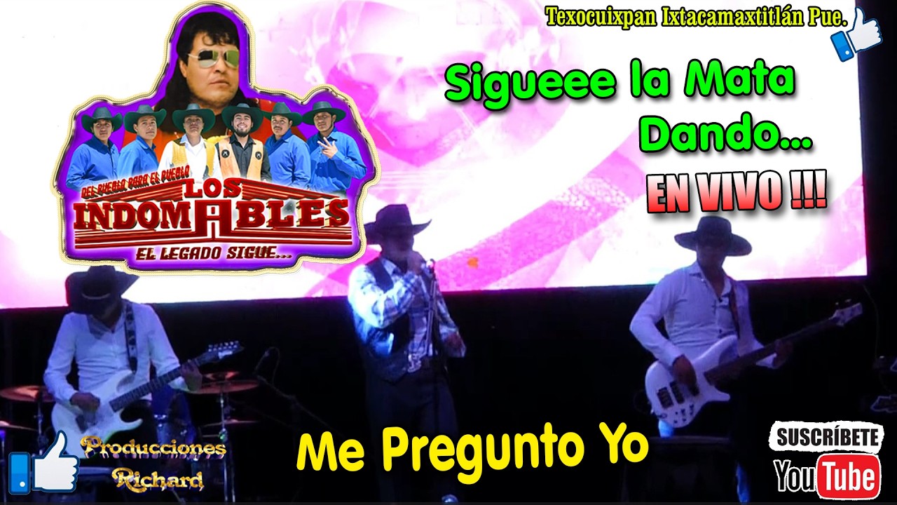 Los Indomables || En Vivo 2026 || Me Pregunto Yo & Cumbia Del Raton