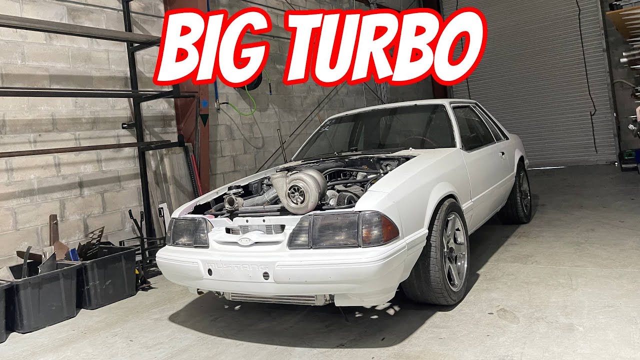 Coyote Swap Fox gets a BIG Turbo Upgrade!