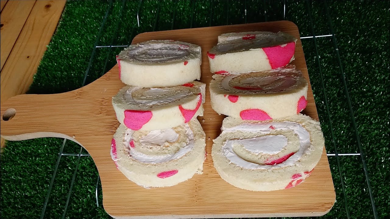 Kek Swiss Roll || Kek Gulung || Sukatan Mudah