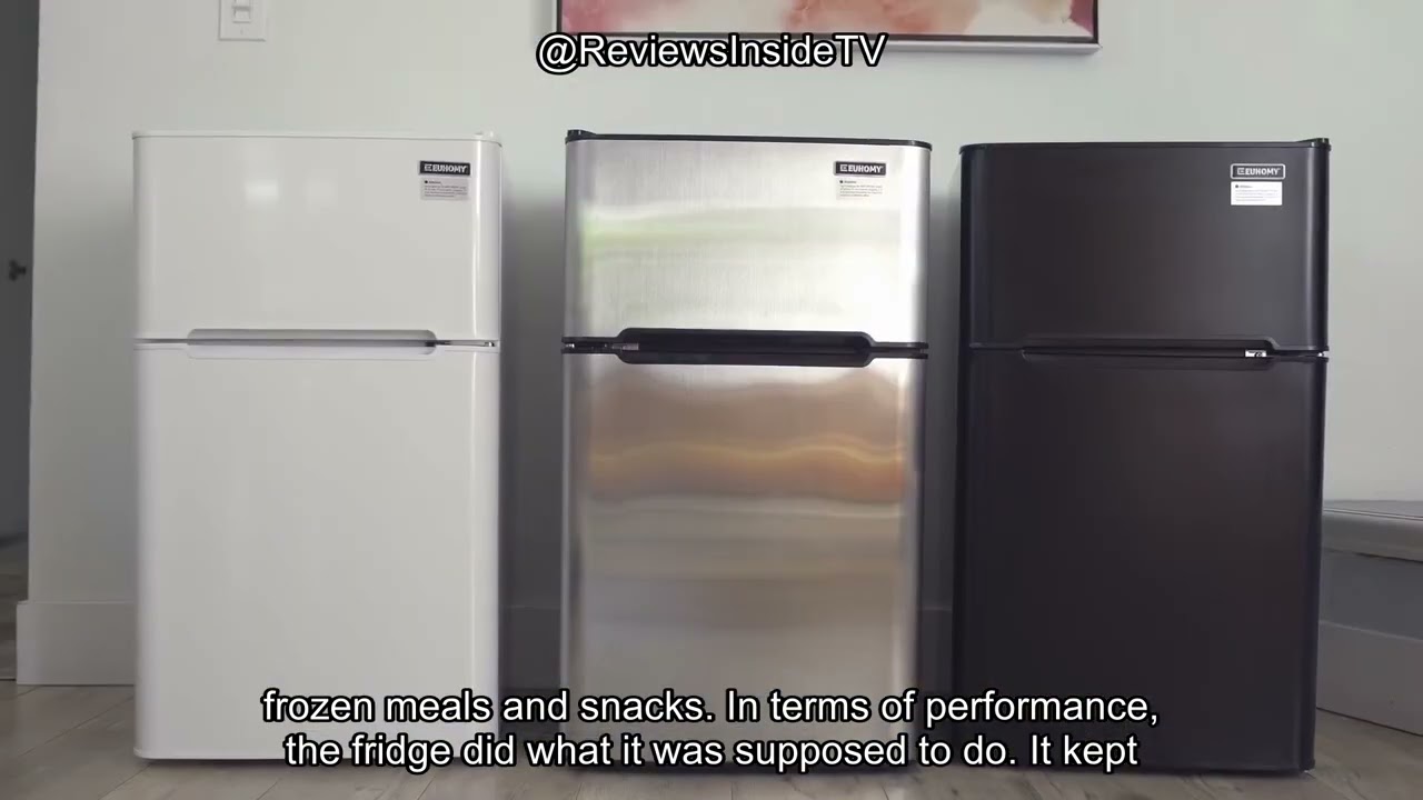 EUHOMY Mini Fridge with Freezer Review: Is It Worth the Space and Price for Small Rooms?