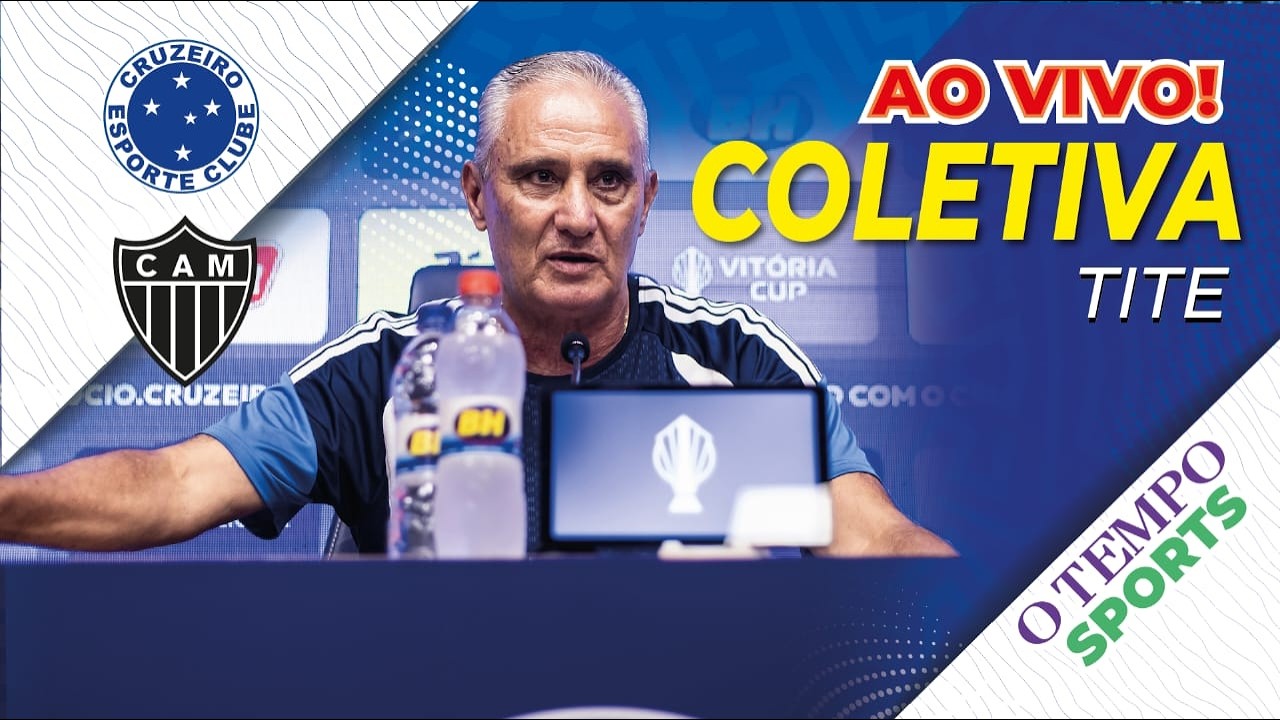 🔥AO VIVO🔥 COLETIVA DE TITE AP&Oacute;S CRUZEIRO X ATL&Eacute;TICO🦊🎙️