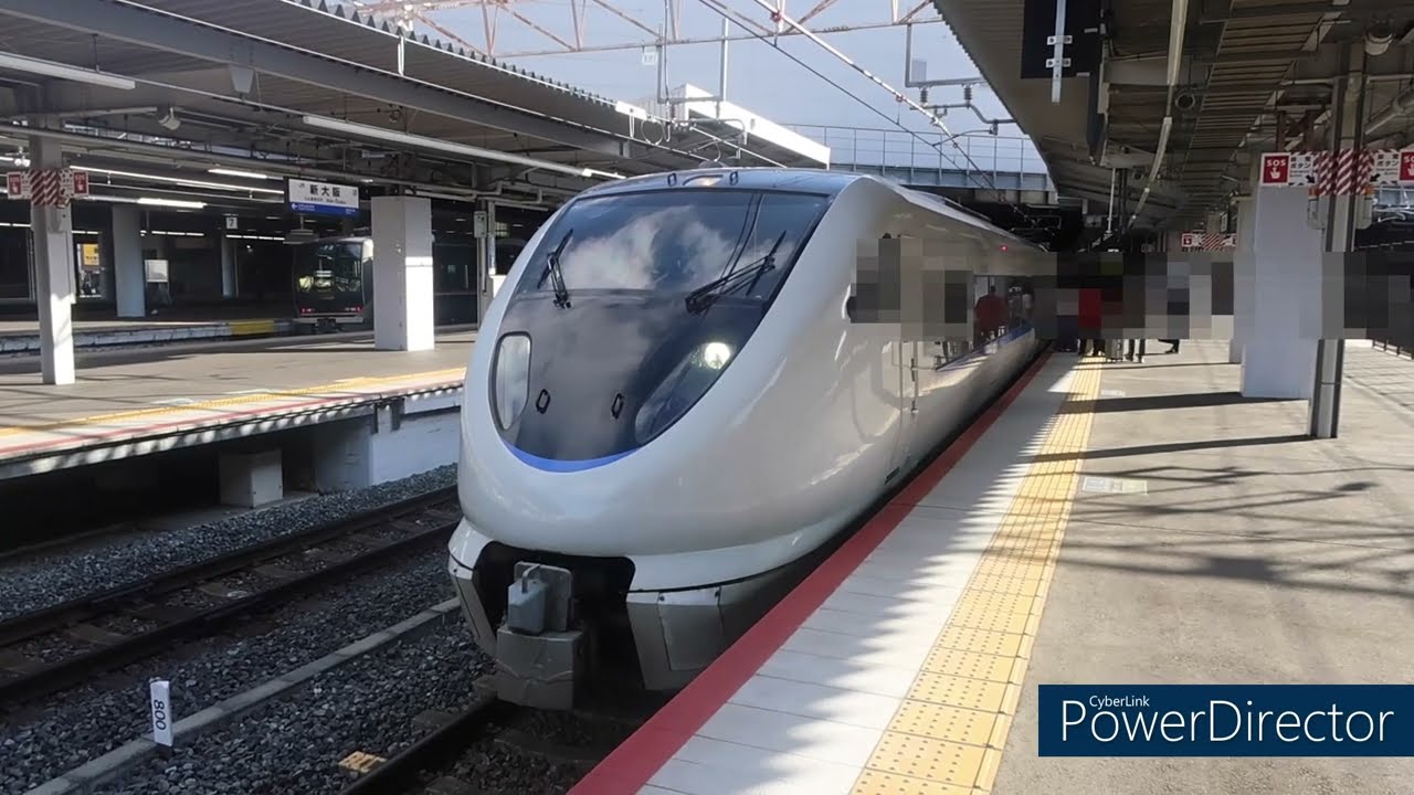 JR西日本 683系5000番台A06＋V03 9両編成 特急サンダーバード31号 湖西線経由敦賀行き JR京都線 新大阪駅 発車 休日　ケイケイ電車鉄道