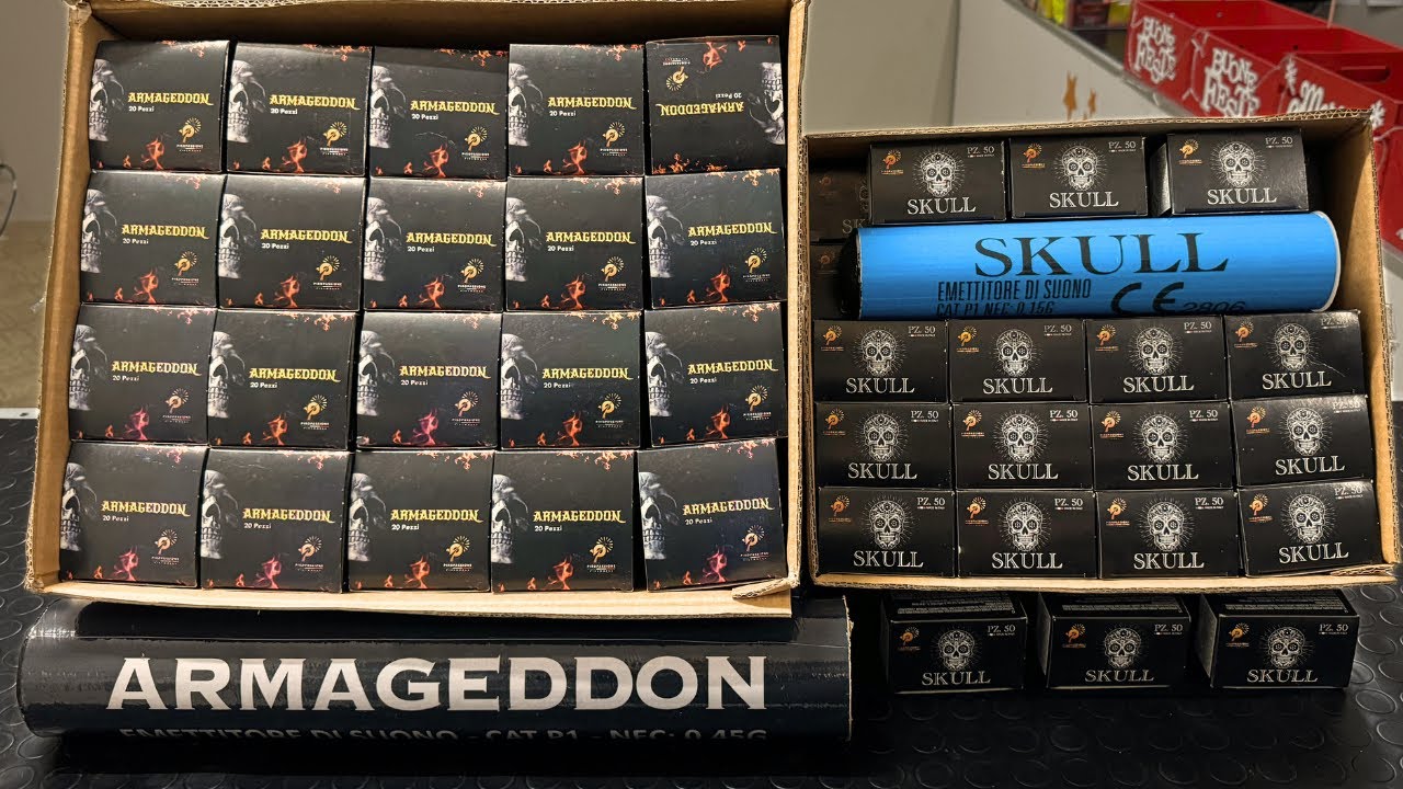 I NUOVI PETARDI SKULL E ARMAGEDDON DI PIROPASSIONE