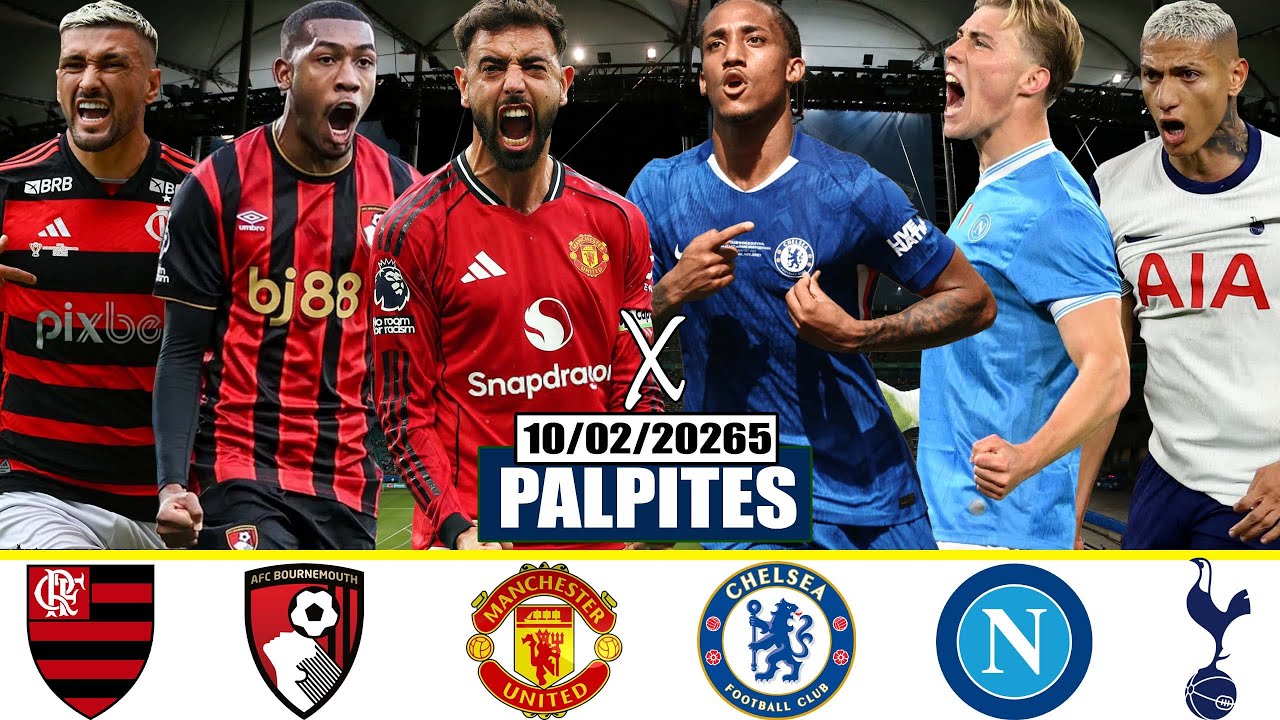 ✅⚽PALPITES DE FUTEBOL HOJE TER&Ccedil;A 10/02 PREMIER LEAGUE / COPA ITALIA E COPA ALEMANHA + TRIPLA🏆✅