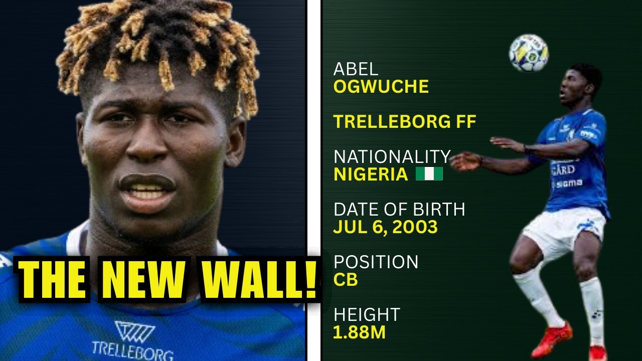 Better Than Troost-Ekong? 😱 Abel Ogwuche’s INSANE Stats for Trelleborgs!