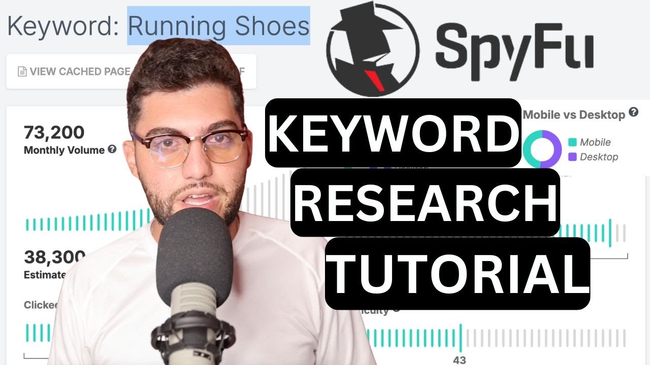 SpyFu Keyword Research Tutorial 2024 (For Beginners)