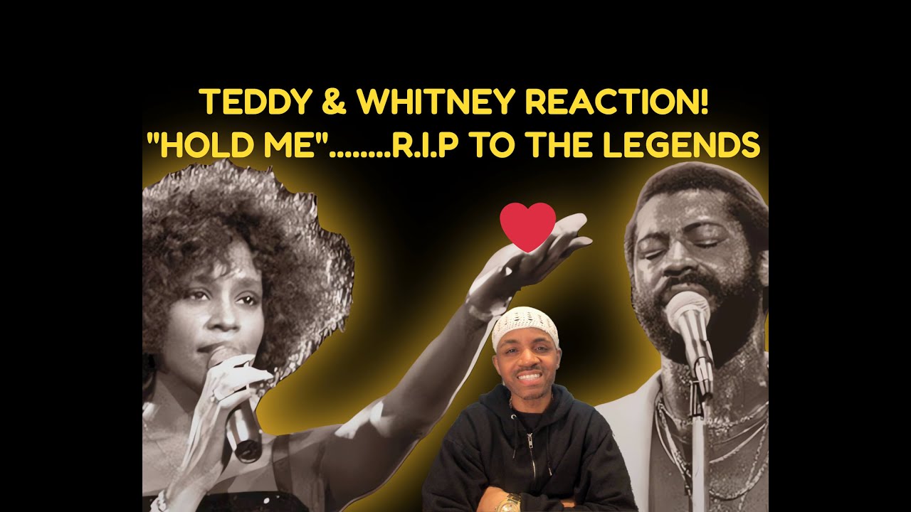 Teddy Pendergrass and Whitney Houston 