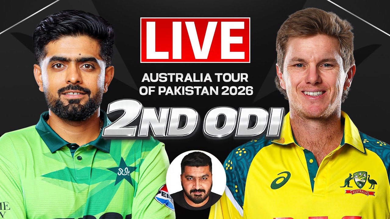 PAK vs AUS Live Match Today: Pakistan vs Australia 2nd ODI 2026 | Live Score, Commentary | Cricket |