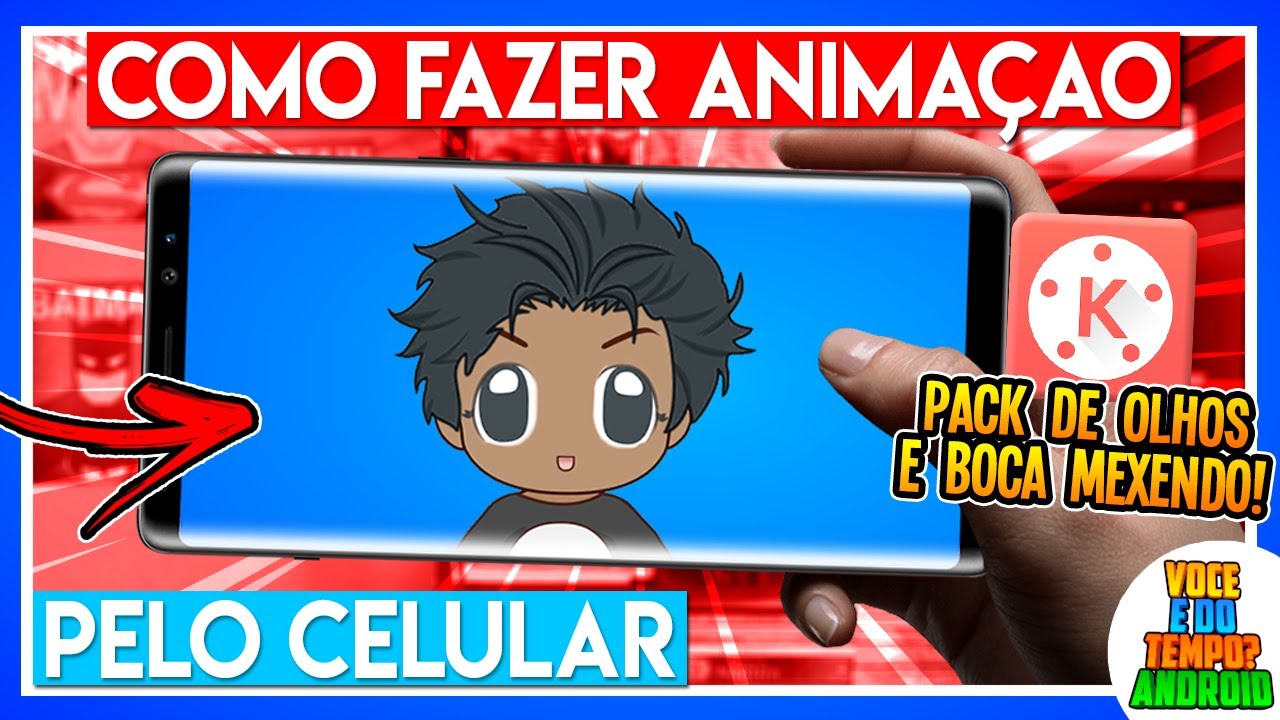 Como Fazer ANIMAÇÃO Avatar Pelo Celular - Kinemaster