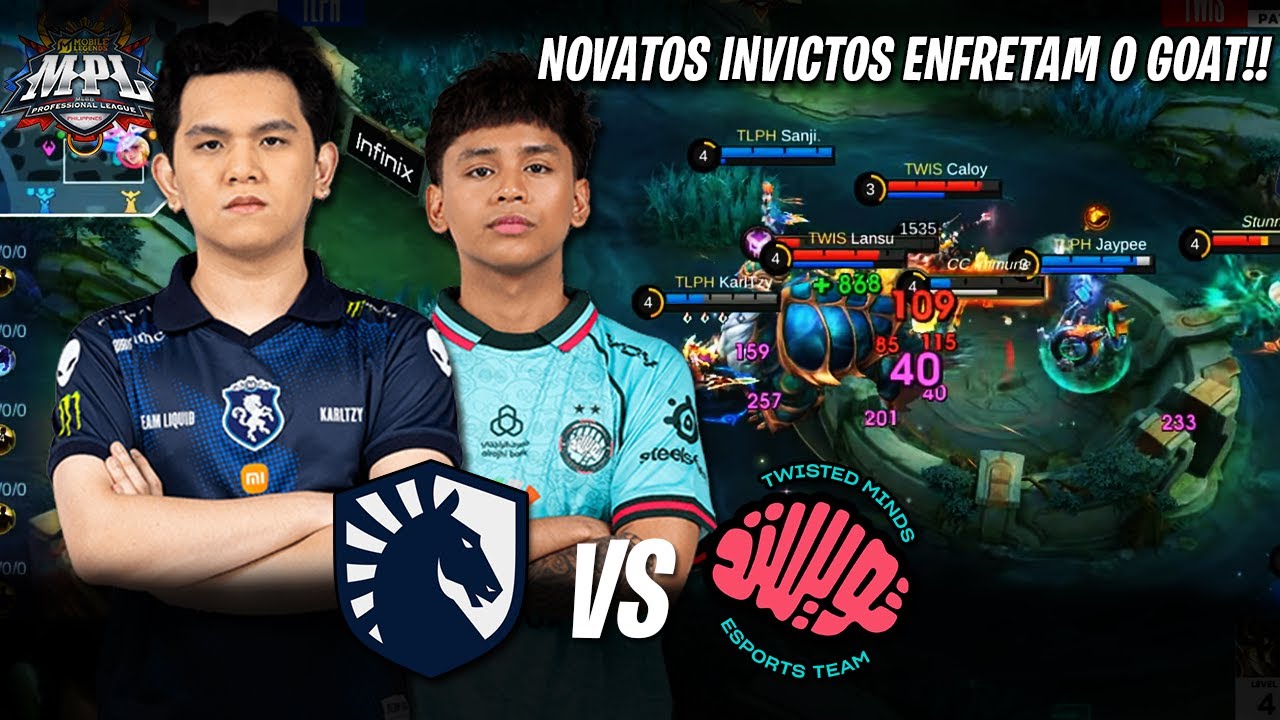 CAMPEÃO DO MSC ENFRENTA O TIME INVICTO DE NOVATOS | TEAM LIQUID PH vs TWISTED MINDS PH - MPL PH S16