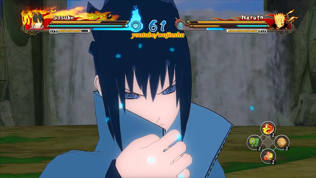 Naruto Ultimate Ninja Storm Revolution - Rinnegan Perfect Susanoo Sasuke Moveset Mod Gameplay (PC)