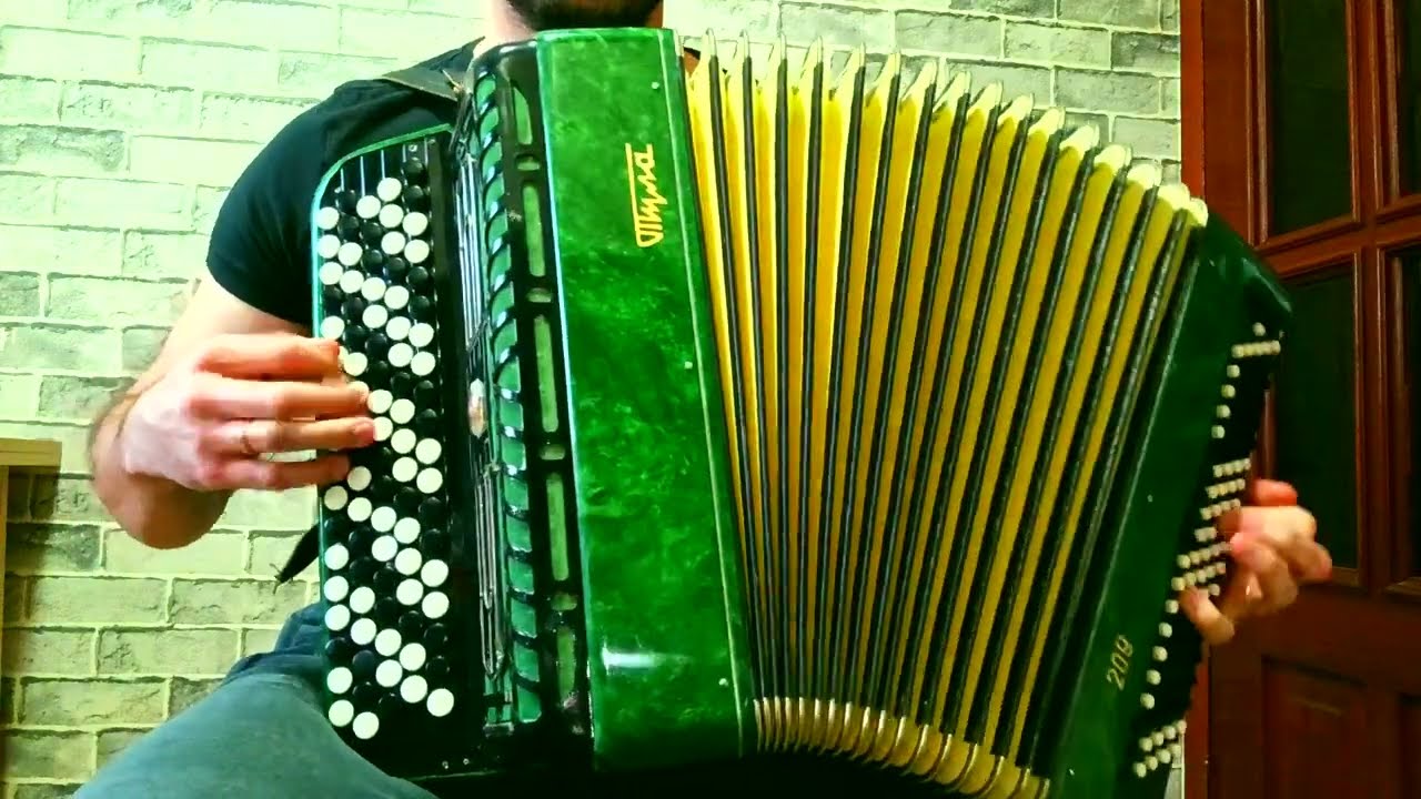 Баян Тула 209. Звучание после ремонта.