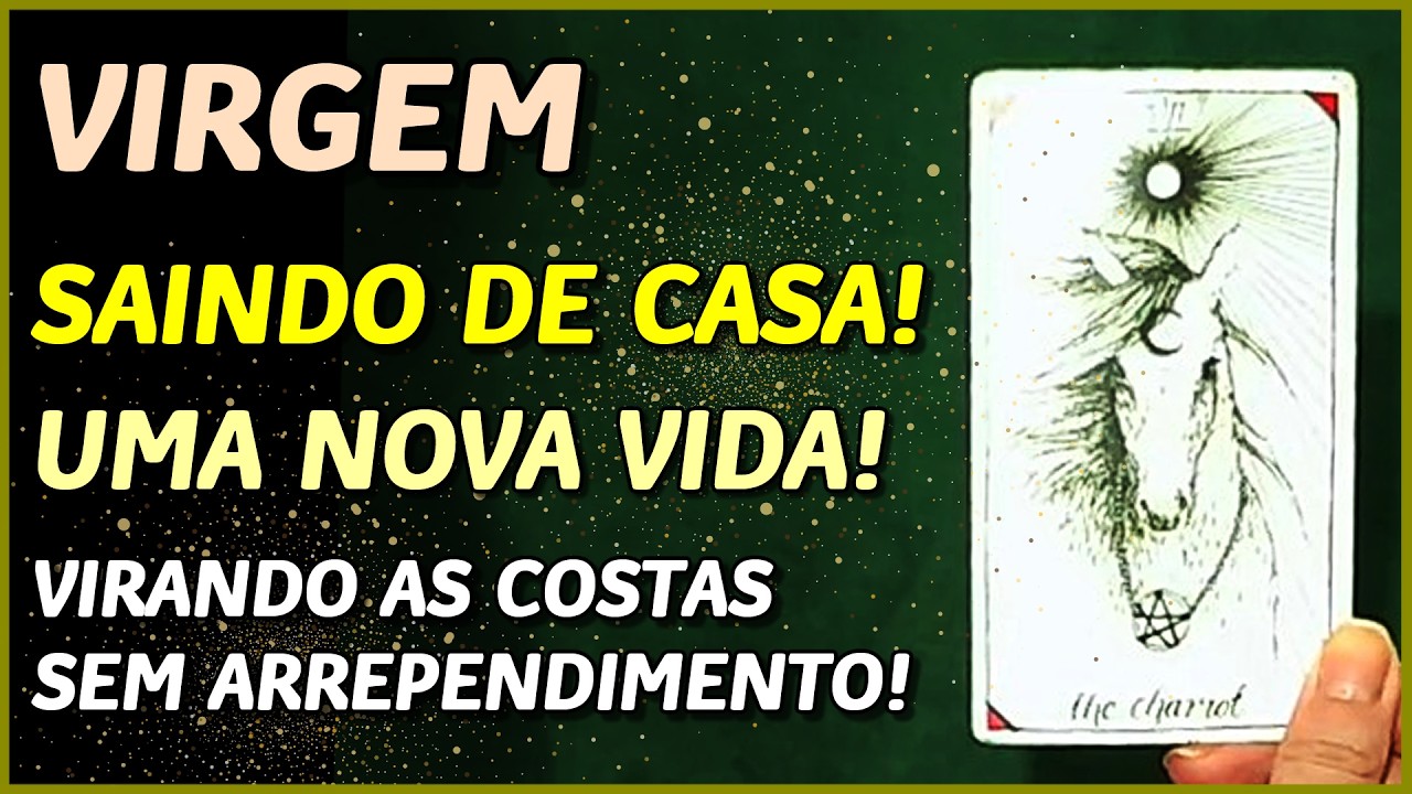 VIRGEM ♍️ //  ⚡️ SAINDO DE CASA!🙏⚡️✈️ - VIRANDO AS COSTAS SEM ARREPENDIMENTO 🙏⚖️