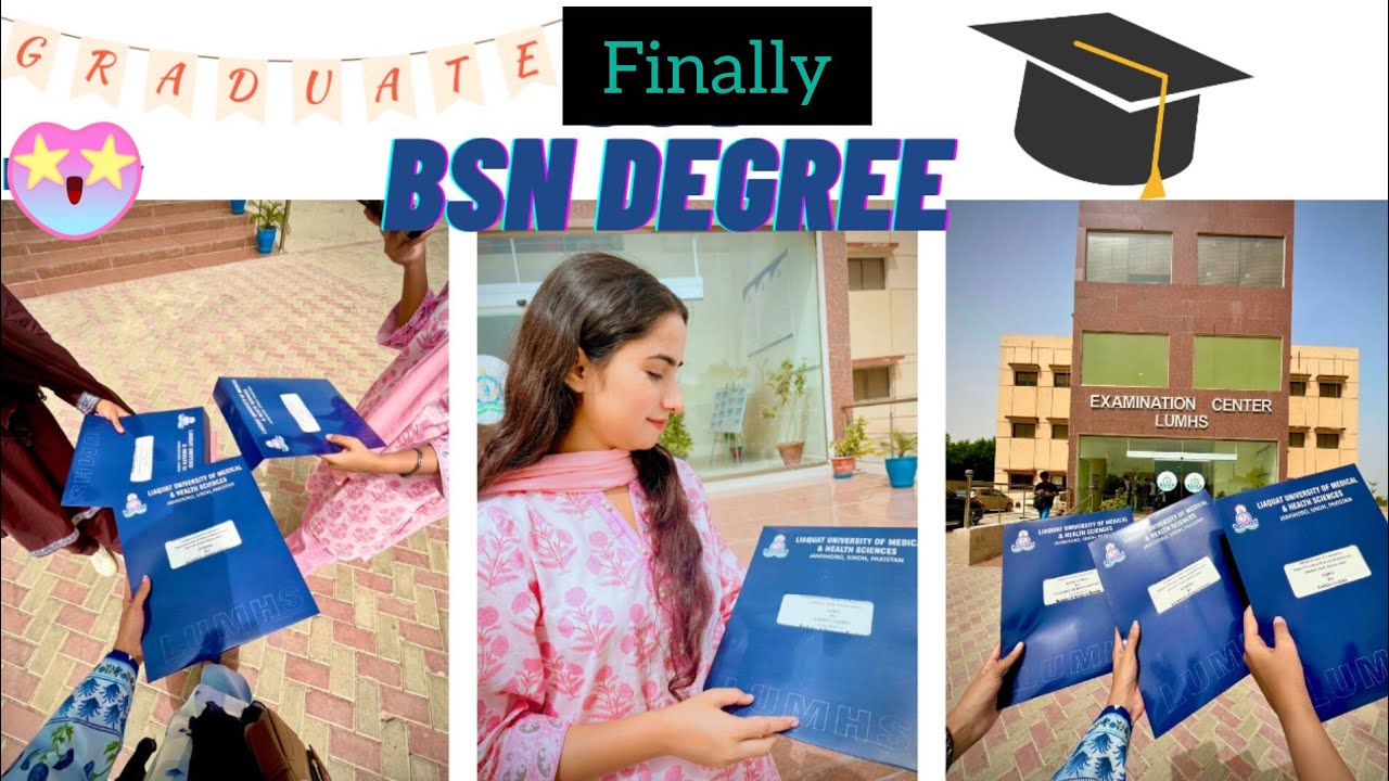 Finally BSN completed😍| got degree from LUMHS🎓|A day in my life at LCON👩‍🦰