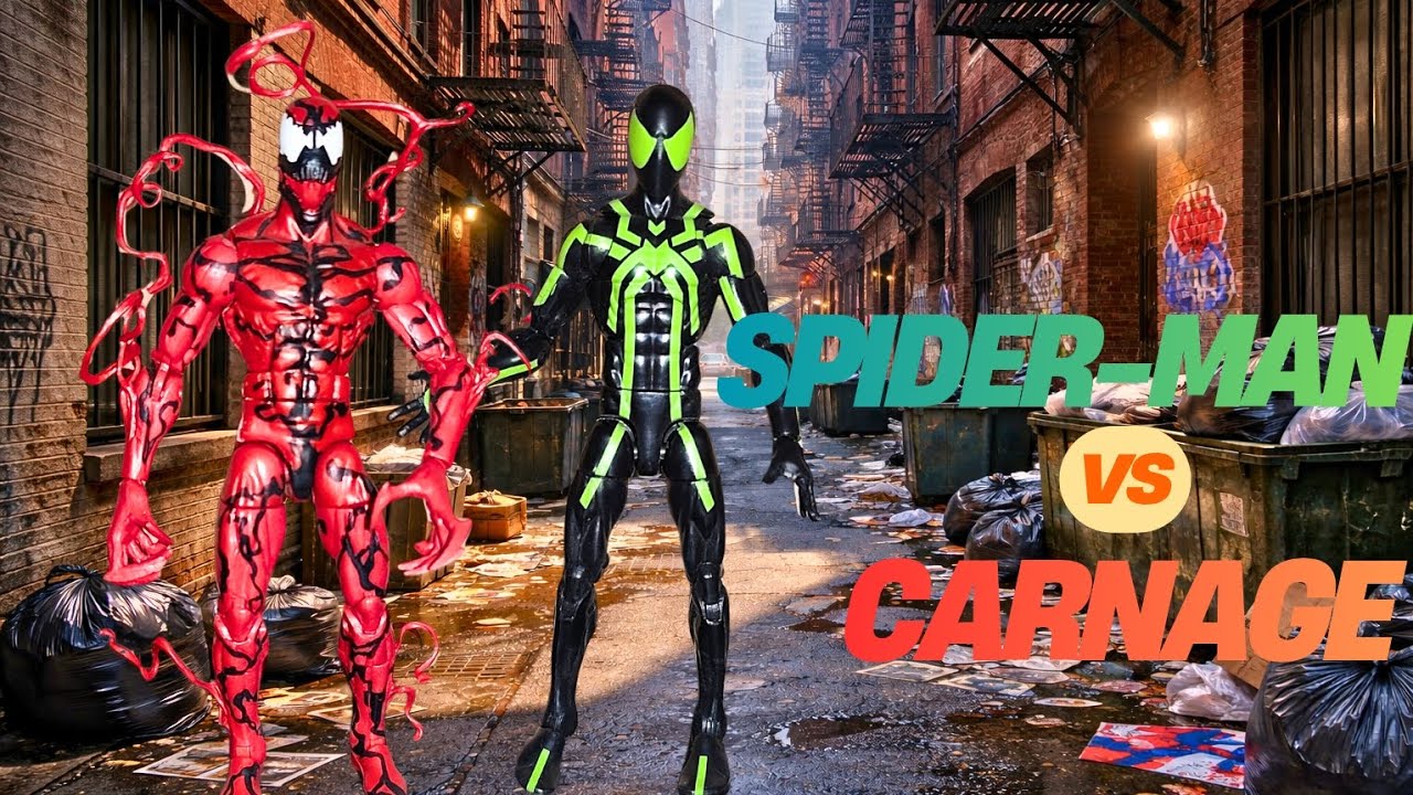 Spider-Man vs Carnage: Epic AI Battle