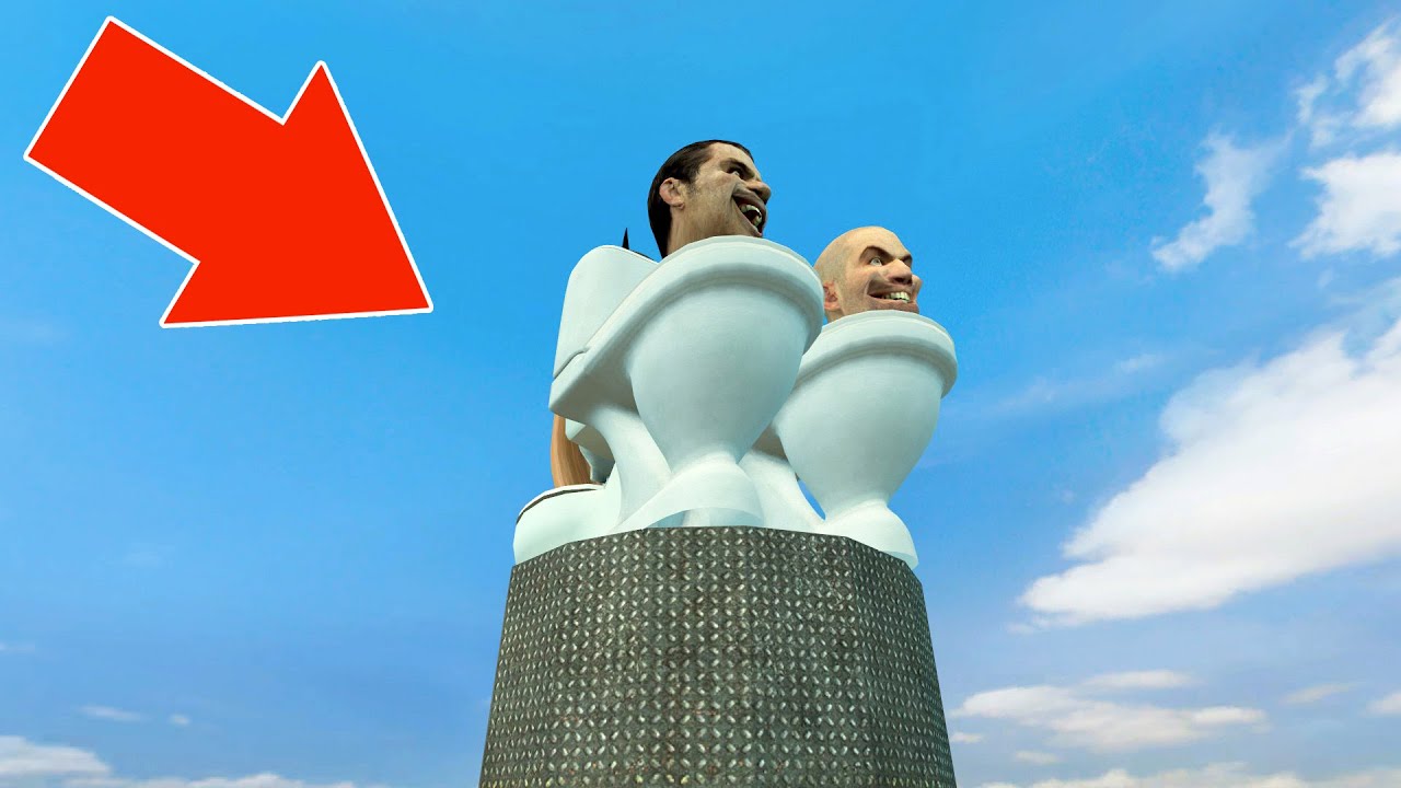 Spartan Kicking All New Skibidi Toilets Memes in the Giant Pit #178 - Garry's Mod