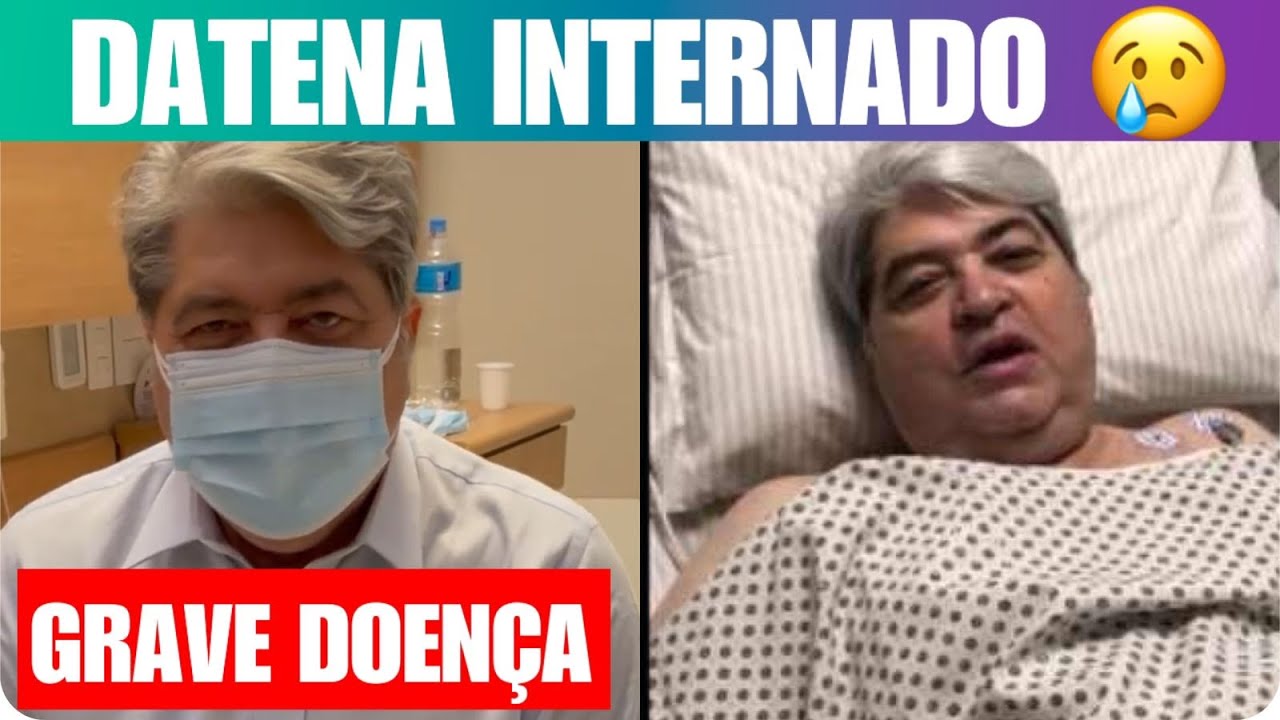 🚨 Datena INTERNADO às pressas em São Paulo e comunicado oficial é feito: “Pena”