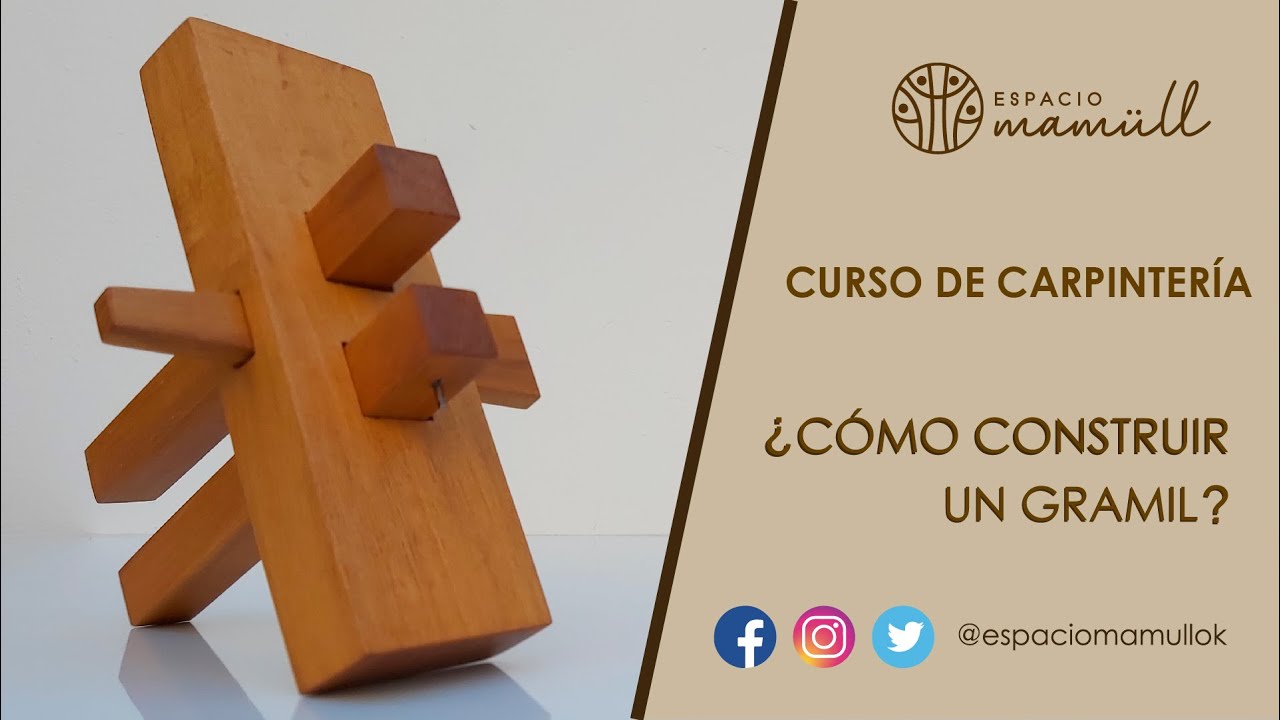 Curso de carpintería - ¿Cómo construir un gramil?