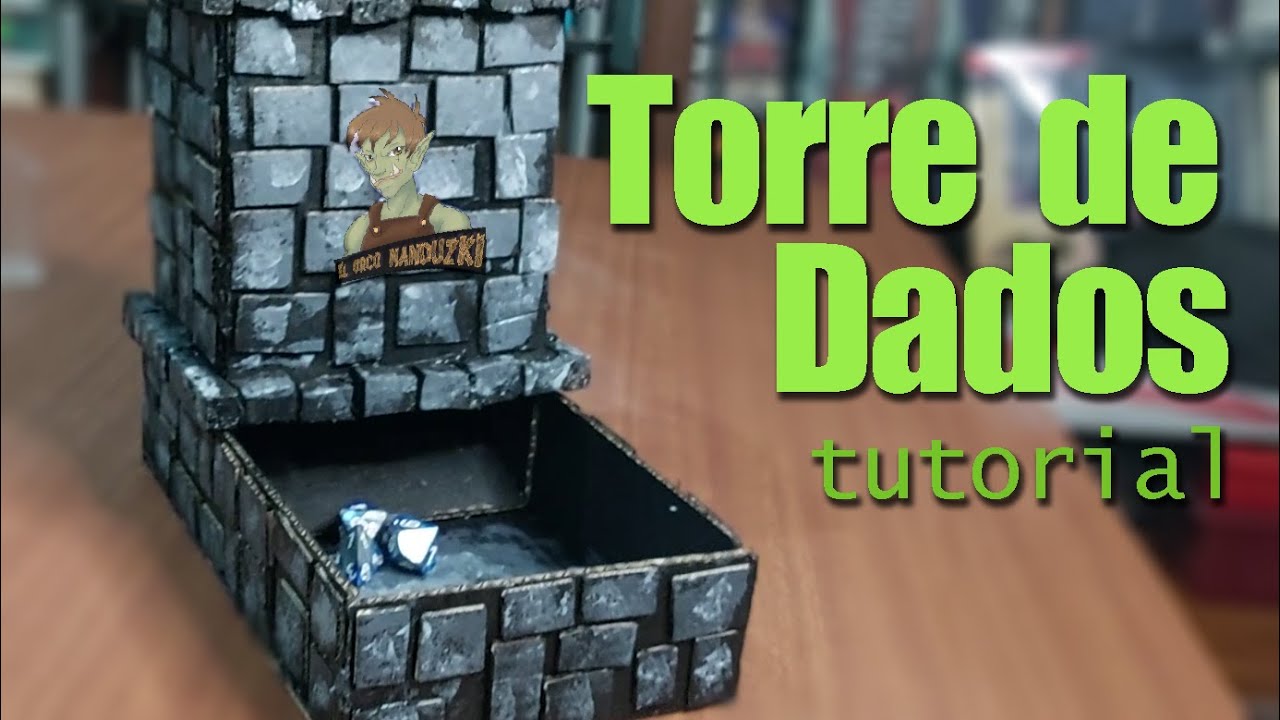 Como hacer una torre de dados