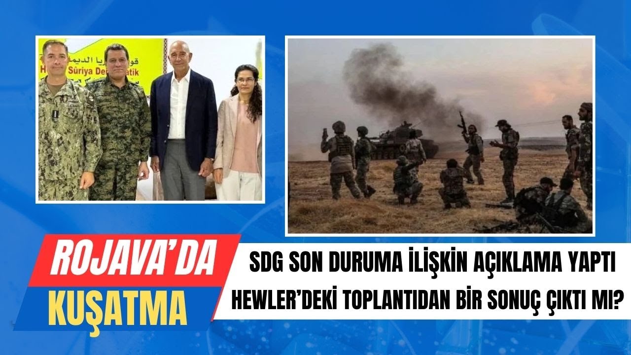 Kobani'de kuşatma, Hewler'de toplantı, SDG'den açıklama