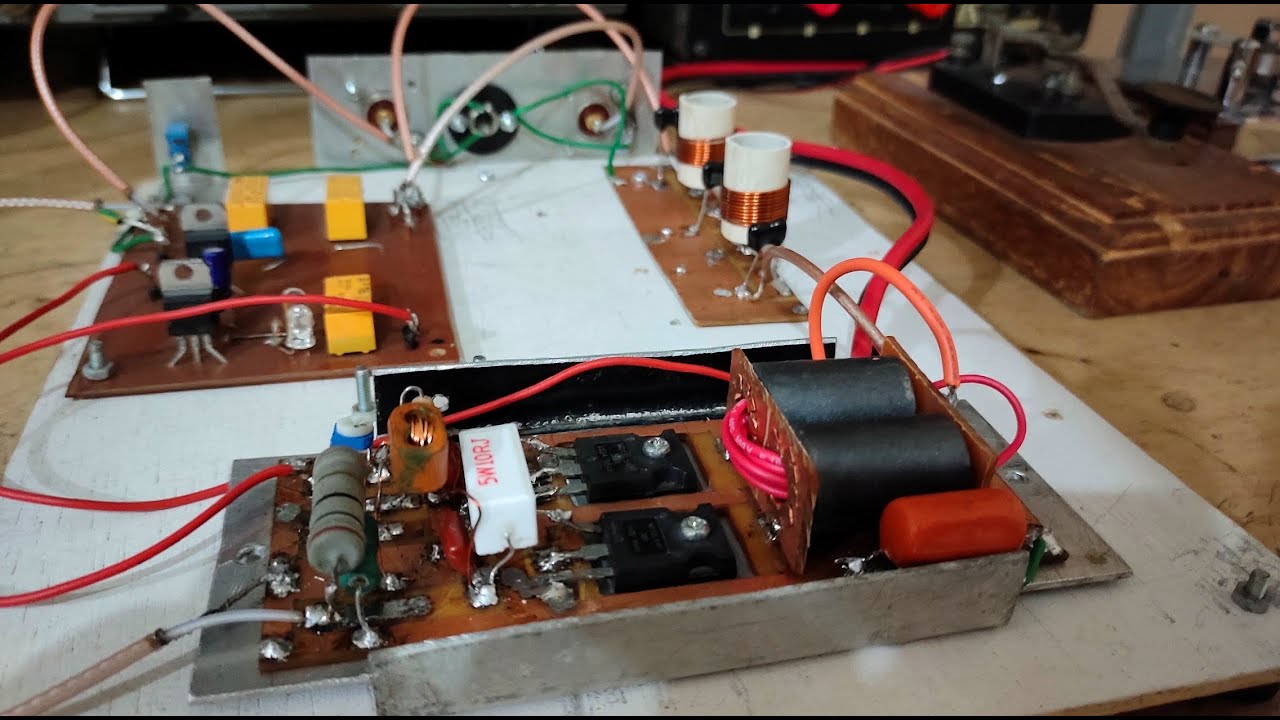 DIY Project : Rf Amplifier Using Low Priced Mosfet ,