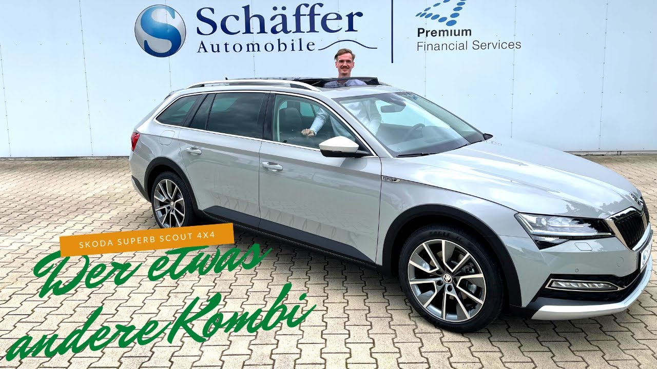 Der etwas andere Kombi! Der neue Skoda Superb Scout 4x4 mit 200PS!! Purer Off-Road Luxus im Kombi!