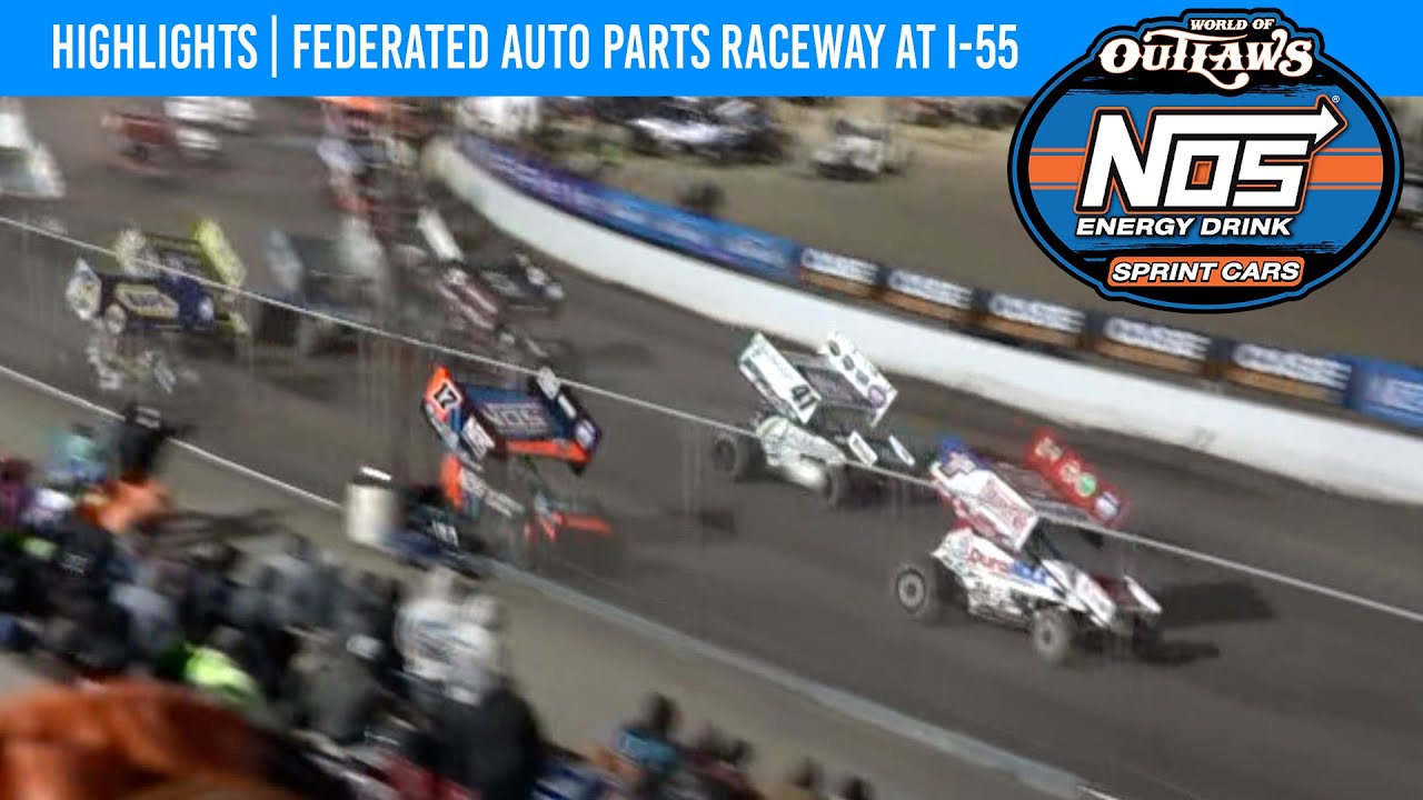World of Outlaws NOS Energy Drink Sprint Cars Federated Auto Parts Raceway at I-55, April 16, 2022