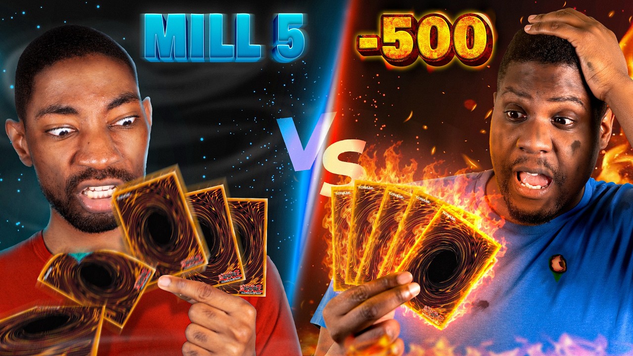 Yu-Gi-Oh But We Can Only Win with BURN or MILL!