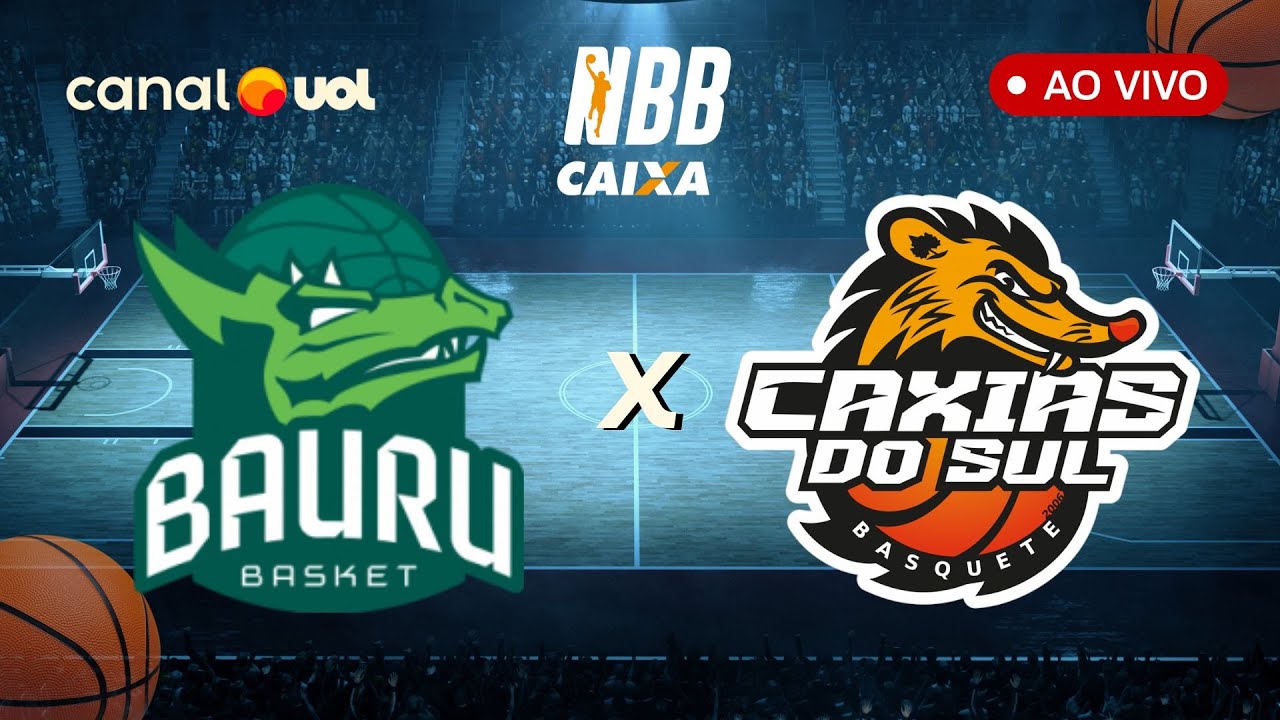 BAURU BASKET X CAXIAS DO SUL BASQUETE  | NBB CAIXA - AO VIVO E COM IMAGENS | 30/10/2025
