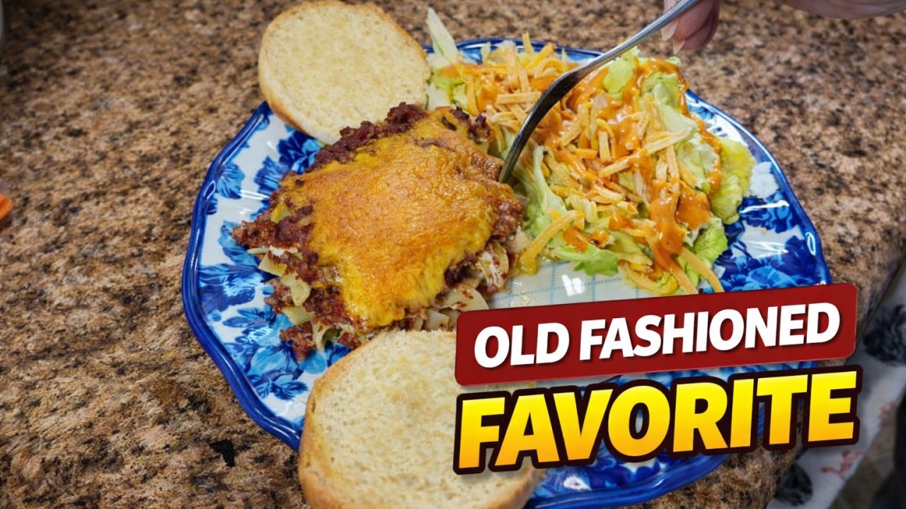 Poor Man’s Casserole | Easy Budget Family Dinner