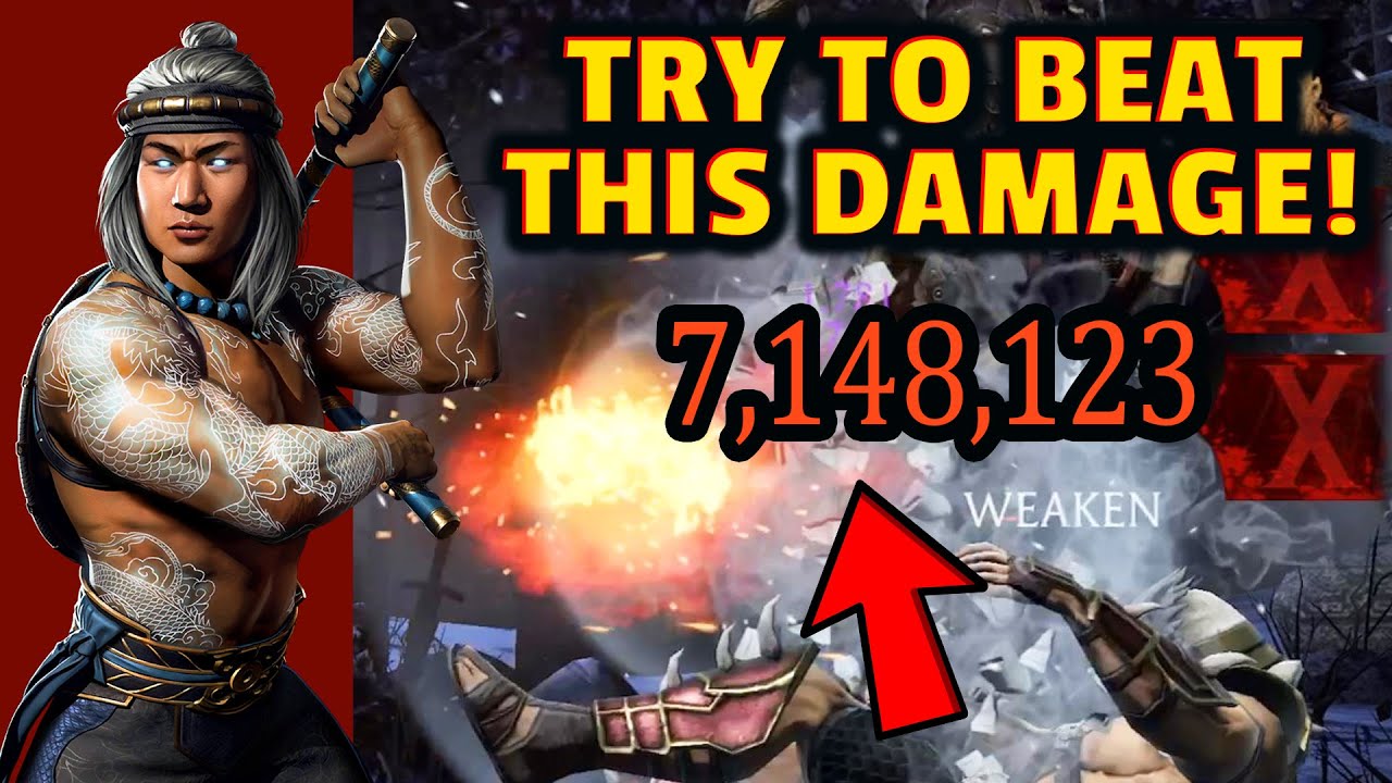 MK Mobile. 7M Damage with Fire God Liu Kang? This is INSANE!