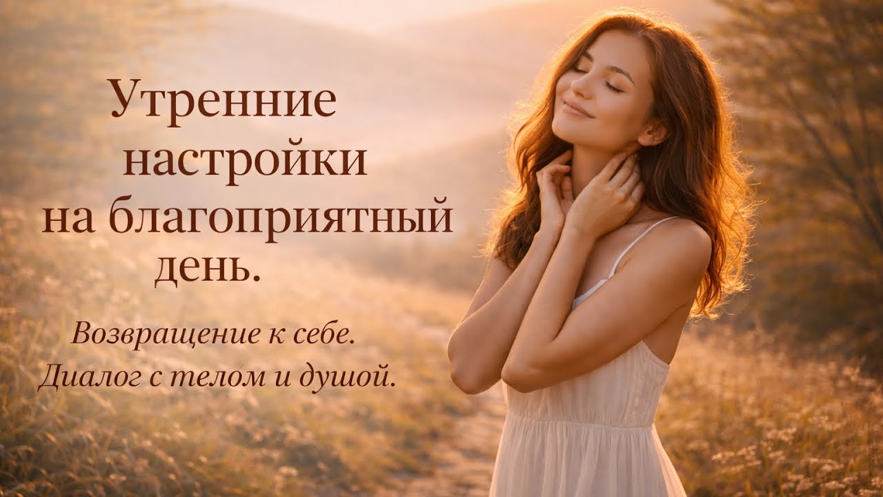 Медитация на связь с собой и своим телом. 