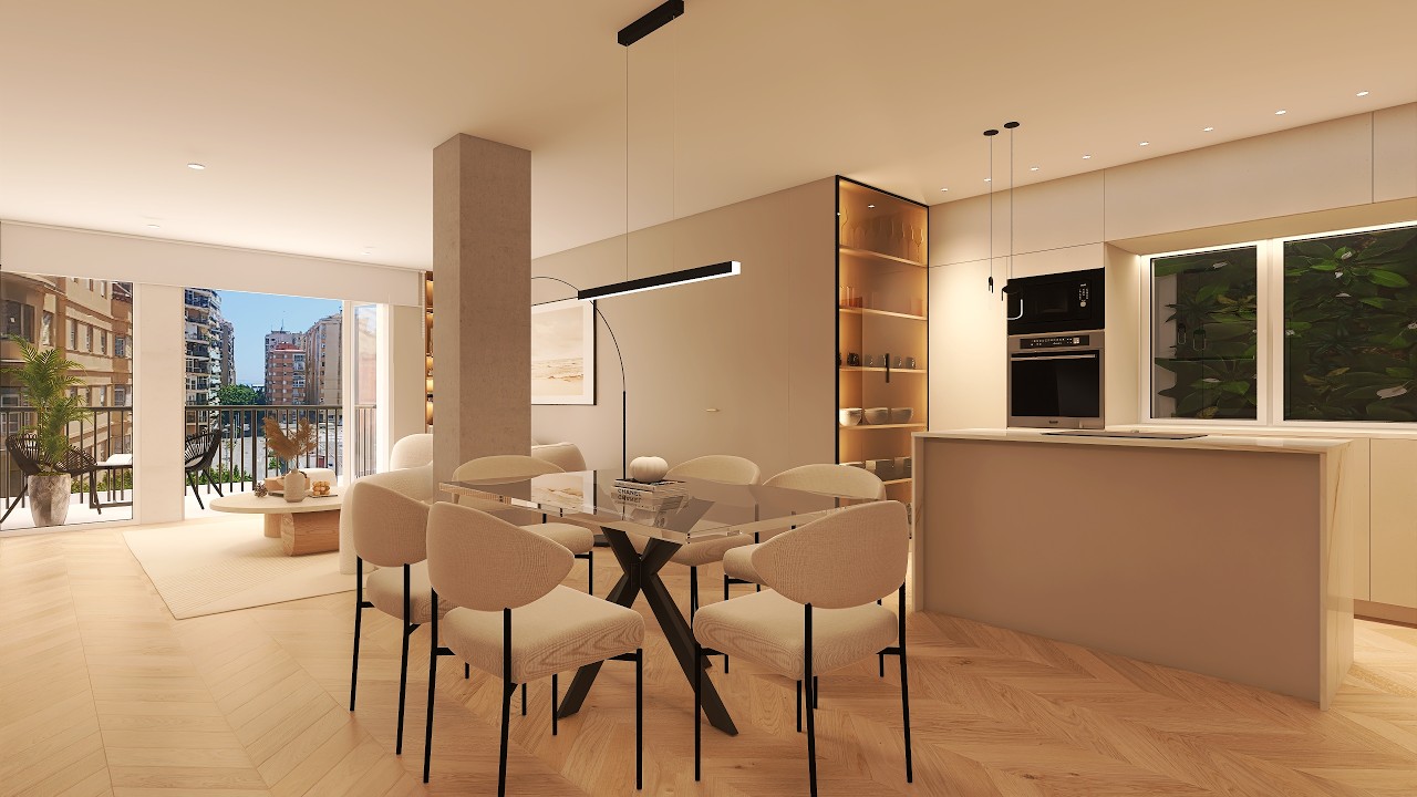 Piso llave en mano en Paseo de Reding, La Malagueta (BH-890)