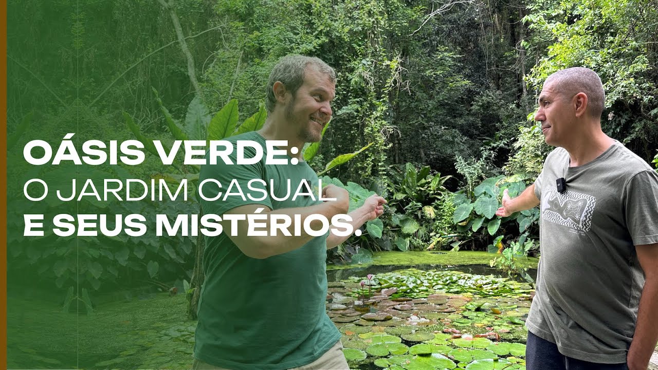 Oásis Verde: o impressionante O JARDIM CASUAL do Marcelo Marthe.
