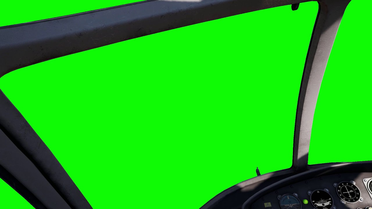 Far Cry 5- Helicopter Green screen