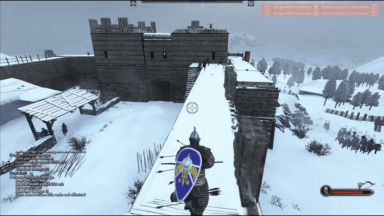 🏹 Prawaremeid at Tyal: Southern Empire Slays Starving Sturgians [44 Kills by me] #Bannerlord