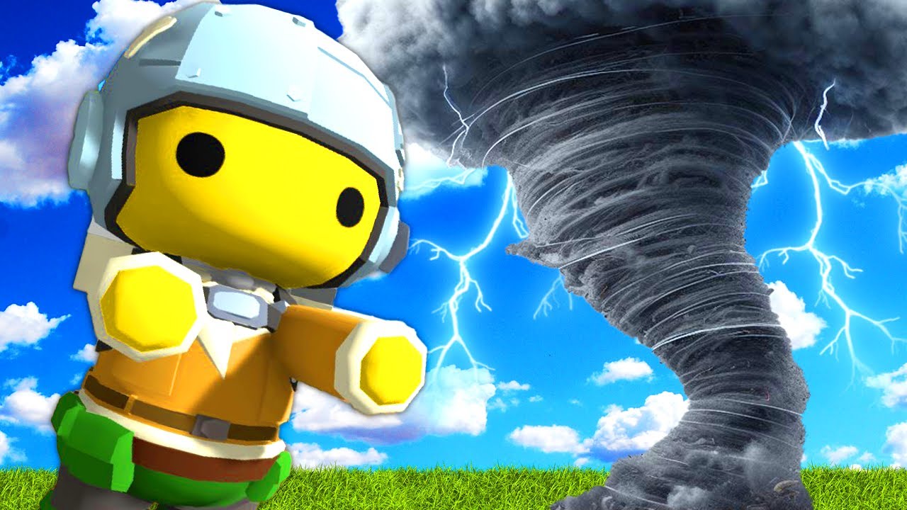 I Jumped into a TORNADO in the NEW Wobbly Life Update!