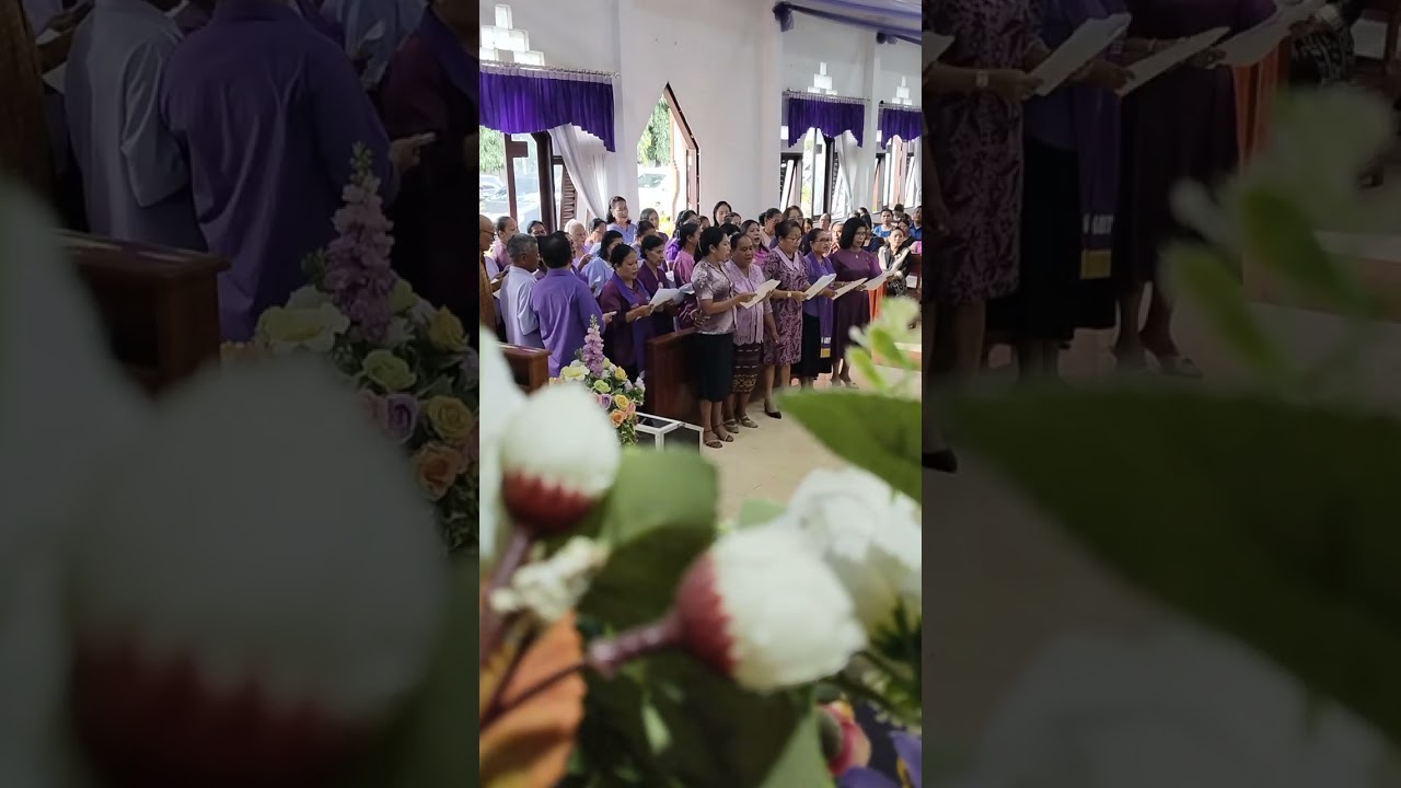 Anak domba Allah memikul derita, PS Getsemani sikumana klasis Kota kupang Barat
