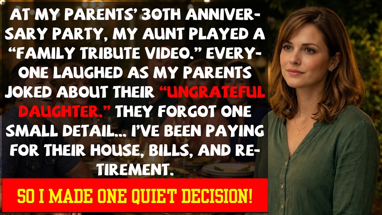 My Parents’ 30th Anniversary Video Exposed What They Really Think of Me—So I Stopped Paying