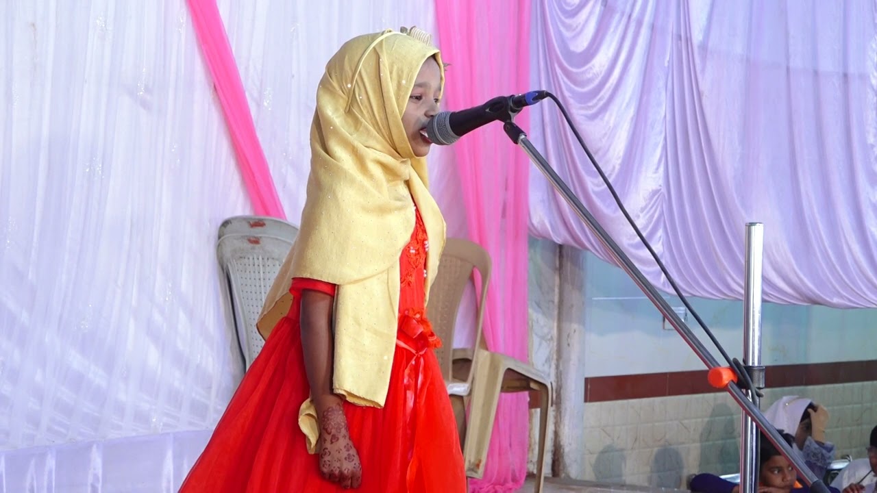 Speech by 3rd class student 