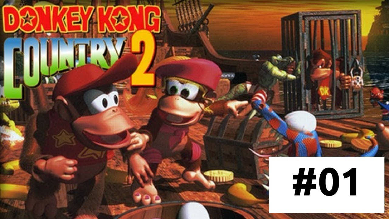 Donkey Kong Country 2 Diddy's Kong Quest Épisode 1 (Mode SNES) #adventure #very #clips 