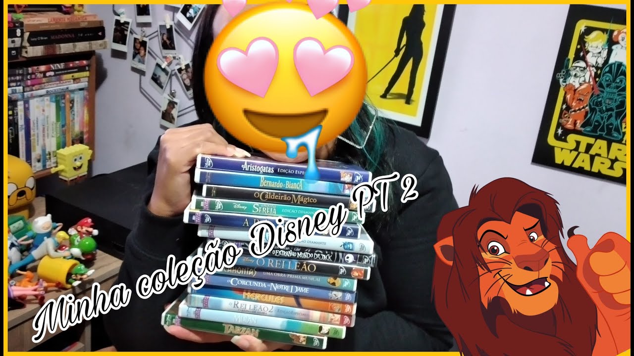 MINHA COLEÇÃO DE DVDS DA DISNEY / Parte 2