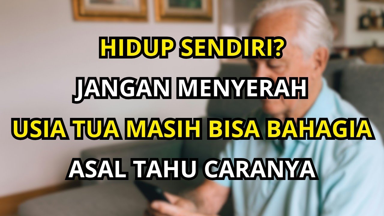 Kalau Anda Lansia dan Tinggal Sendiri, Video Ini Wajib Ditonton Sampai Habis!