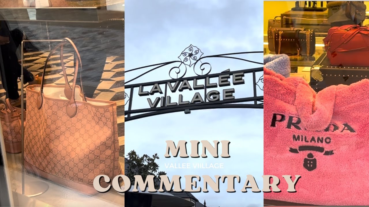 Vallée Village Paris & debunking factory-to-outlet luxury collections!