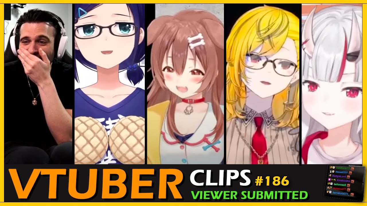 РЕАГИРУЙТЕ и СМЕЙТЕСЬ над клипами VTUBER, которые ВЫ отправляете #186
