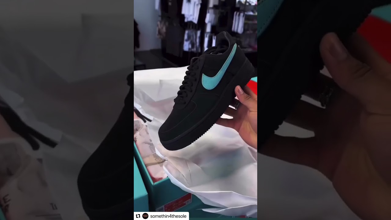 Tiffany & Co. x Nike Air Force 1 follow me on IG @somethin4thesole